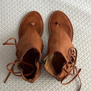 Tan Gladiator Sandals